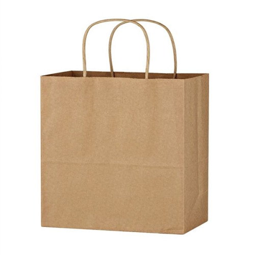 Kraft Paper Brown Wine Bag - 13" x 13"