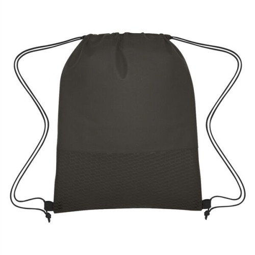 Wave Design Non-Woven Drawstring Bag