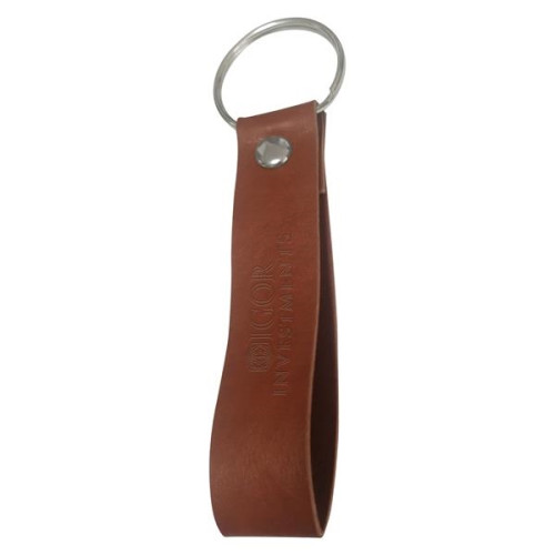 Leatherette Key Ring