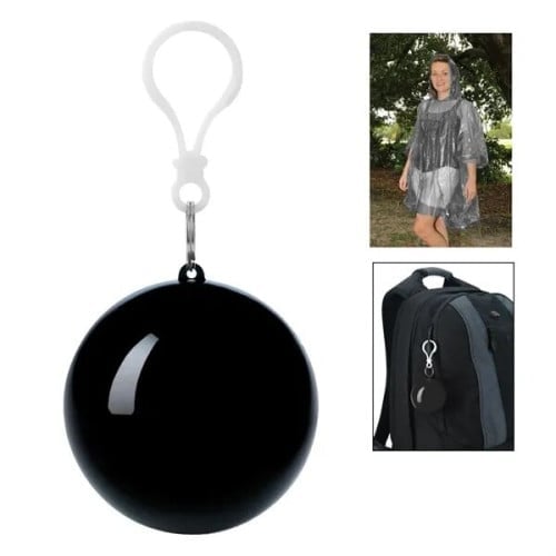 Poncho Ball Key Chain