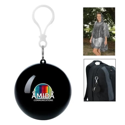 Poncho Ball Key Chain