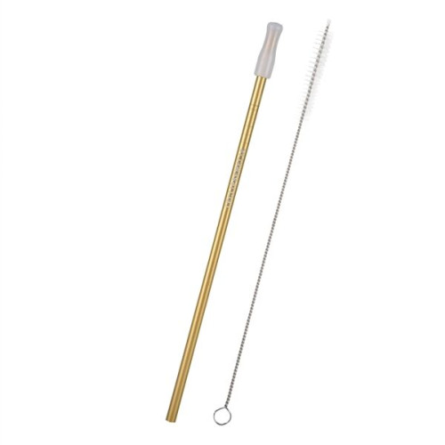 3- Pack Park Avenue Stainless Straw Kit with Cotton Pouch