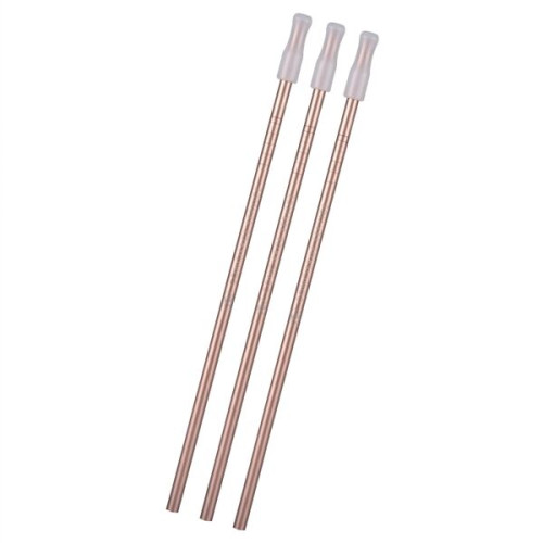 3- Pack Park Avenue Stainless Straw Kit with Cotton Pouch