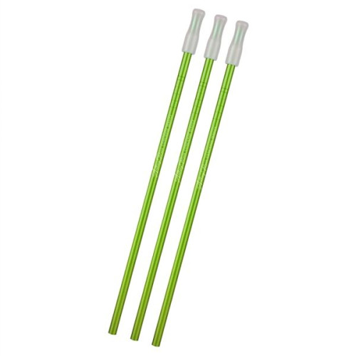 3- Pack Park Avenue Stainless Straw Kit with Cotton Pouch