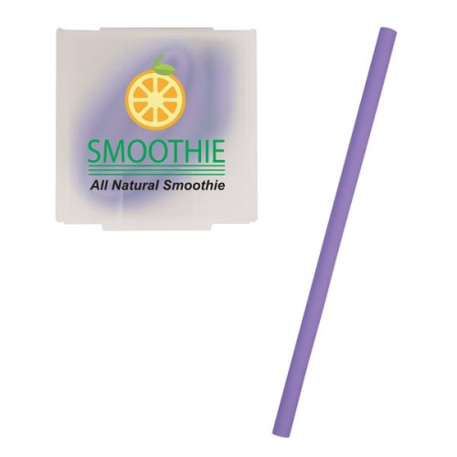 Silicone Straw In Case