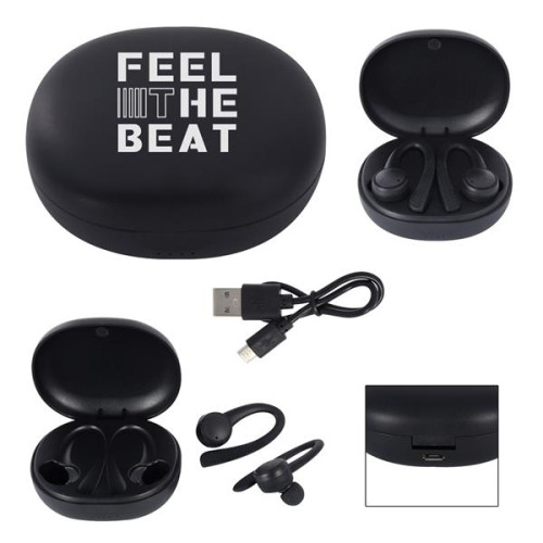 SUPER SPORT WIRELESS EARBUDS & CHARGING BASE