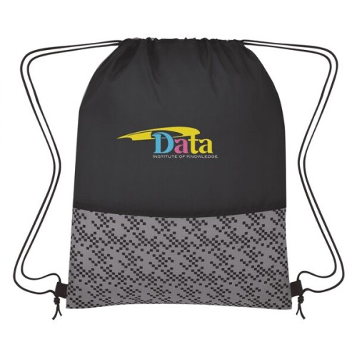 Bitmap Drawstring Backpack