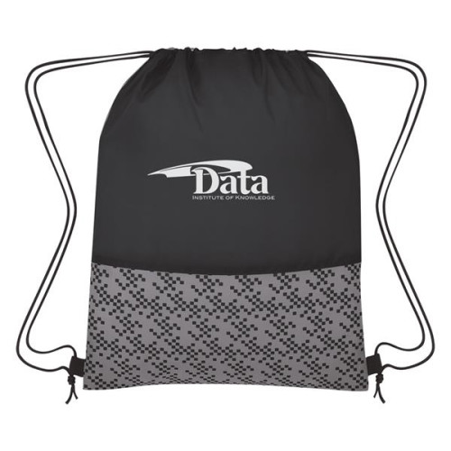 Bitmap Drawstring Backpack
