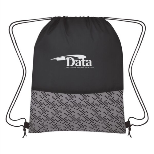 Bitmap Drawstring Backpack