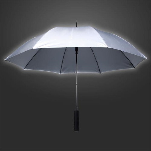 46" Arc Rain Delay Reflective Umbrella