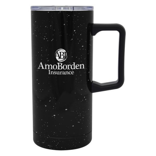 17 Oz. Speckled Stainless Steel Travel Tumbler