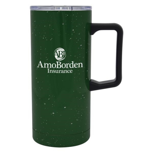 17 Oz. Speckled Stainless Steel Travel Tumbler