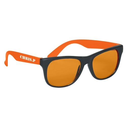 Tinted Lenses Rubberized Sunglasses