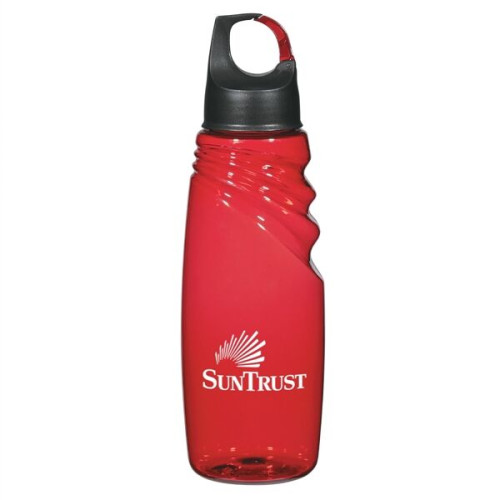 24 Oz. Crest Carabiner Sports Bottle