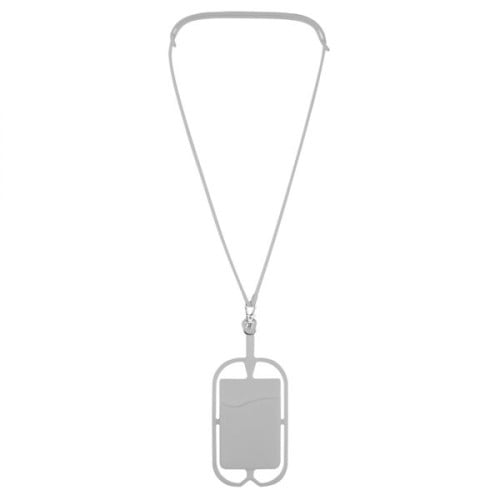 Silicone Lanyard with Phone Holder & Wallet