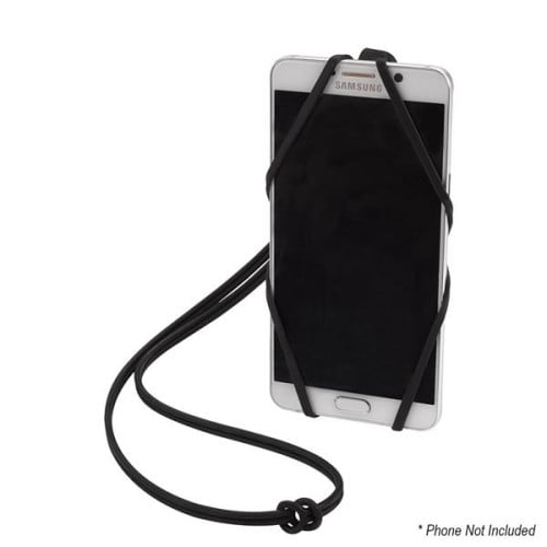 Silicone Lanyard with Phone Holder & Wallet