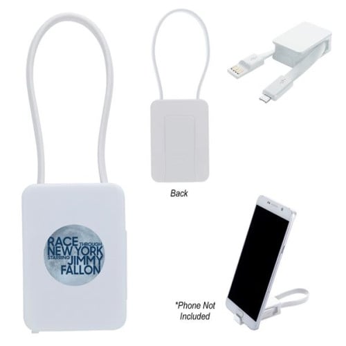 2-In-1 Charging Cable With Phone Stand