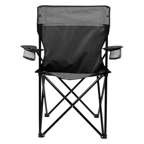 Heathered Folding Chair With Carrying Bag