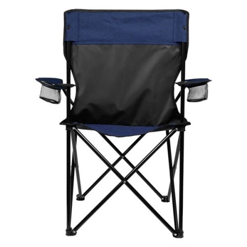 Heathered Folding Chair With Carrying Bag