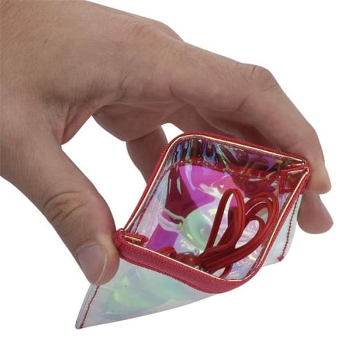 Iridescent Squeeze Tech Pouch