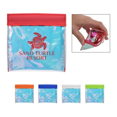 Iridescent Squeeze Tech Pouch