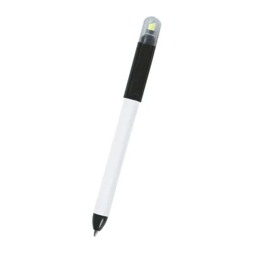 Twin-Write Pen With Highlighter