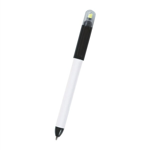 Twin-Write Pen With Highlighter