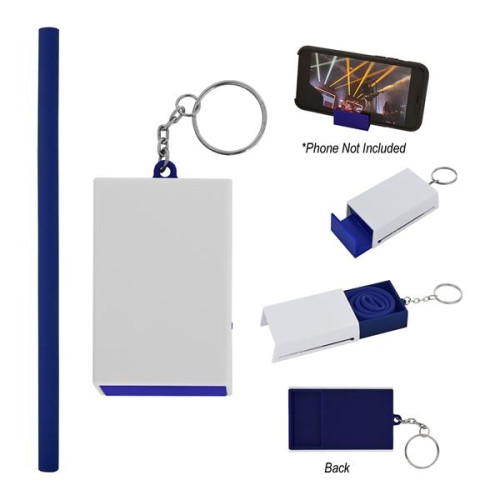 Sip and See Silicone Straw With Phone Stand