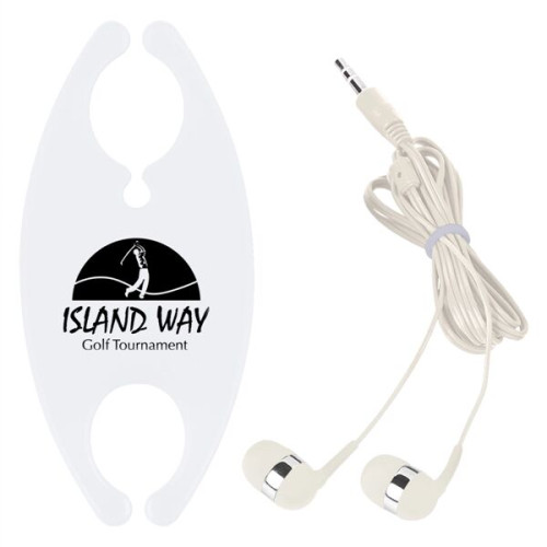 Earbuds With Cord Organizer