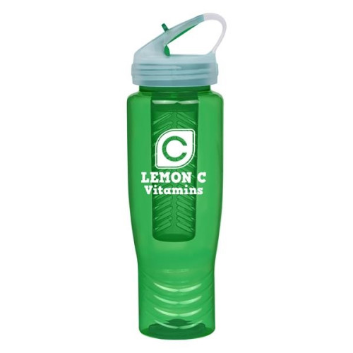 28 Oz. Poly-Clean™ Sports Bottle With Fruit Infuser