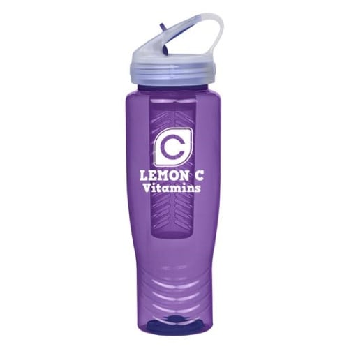 28 Oz. Poly-Clean™ Sports Bottle With Fruit Infuser