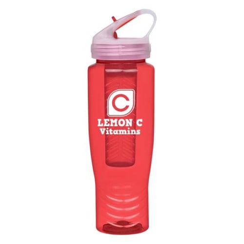 28 Oz. Poly-Clean™ Sports Bottle With Fruit Infuser