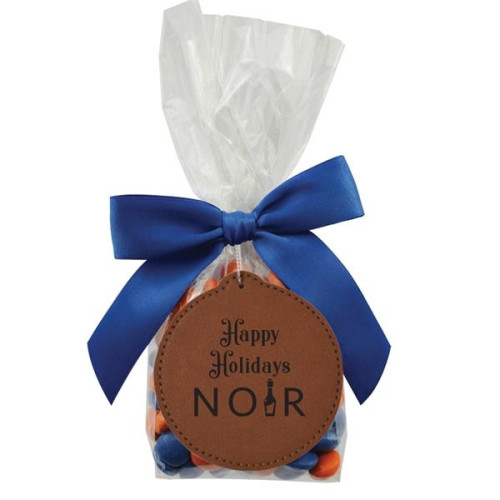 Mug Stuffer With Leatherette Ornament