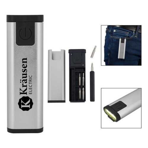 6-Piece Mini Tool Kit With COB Light