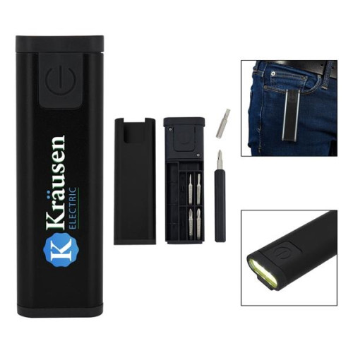 6-Piece Mini Tool Kit With COB Light