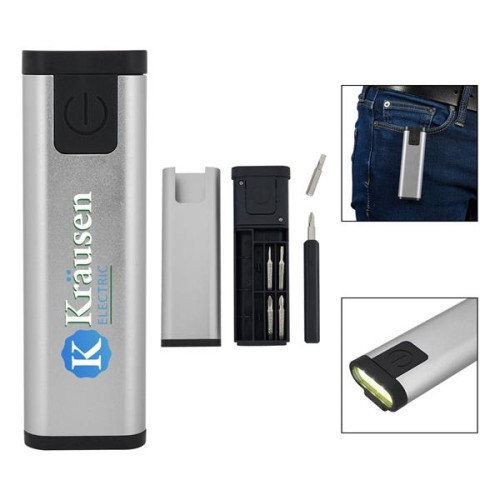 6-Piece Mini Tool Kit With COB Light