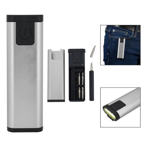 6-Piece Mini Tool Kit With COB Light