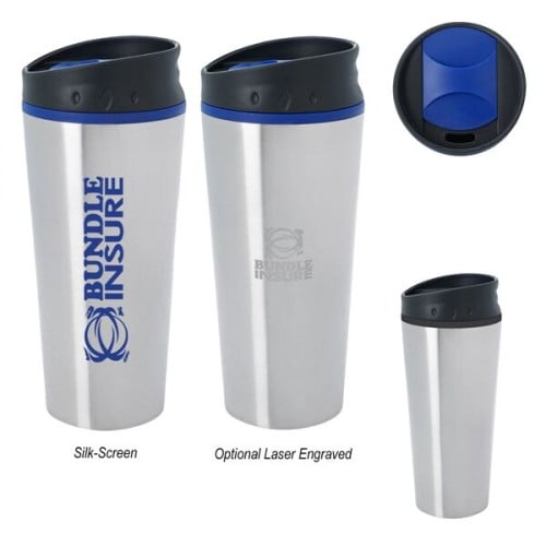 15 Oz. Stainless Steel Diamond Tumbler