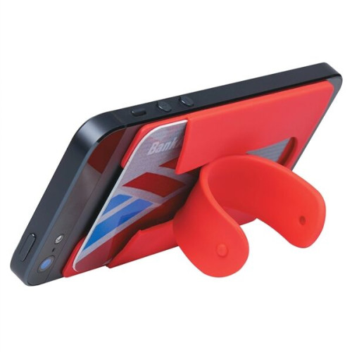 Silicone Phone Wallet With Stand