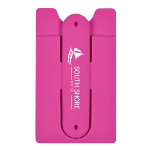 Silicone Phone Wallet With Stand