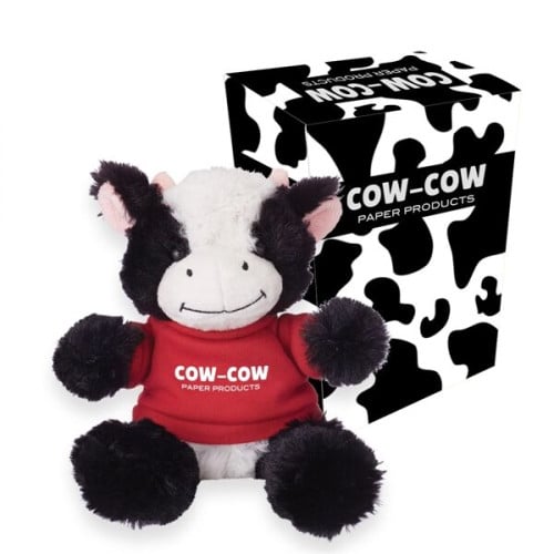 6" Cuddly Cow