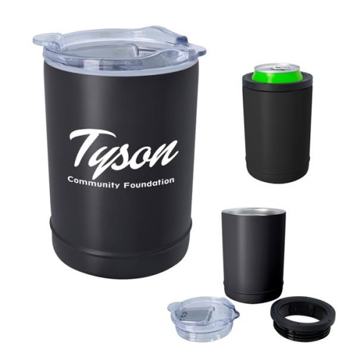 2-In-1 Copper Insulated Beverage Holder And Tumbler