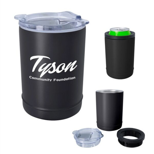 2-In-1 Copper Insulated Beverage Holder And Tumbler
