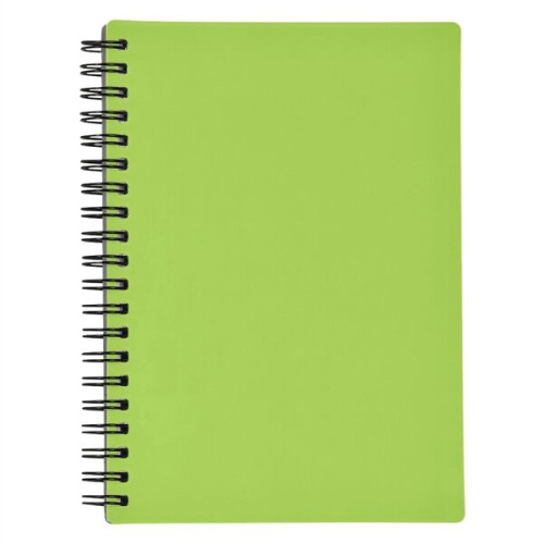 RUBBERY SPIRAL NOTEBOOK