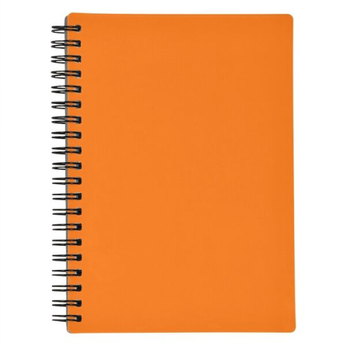 RUBBERY SPIRAL NOTEBOOK