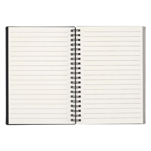 RUBBERY SPIRAL NOTEBOOK