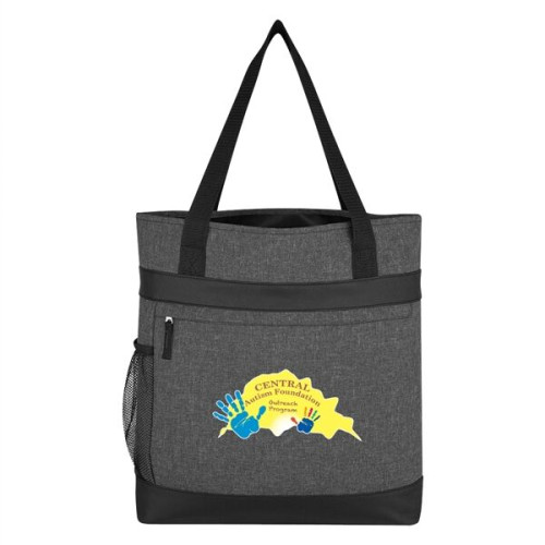 Hidden Zipper Outing Tote Bag