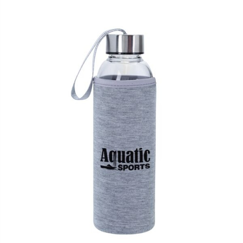 18 Oz. Aqua Pure Glass Bottle