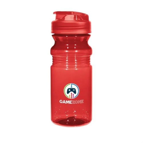 20 Oz. Poly-Clear™ Fitness Bottle With Super Sipper Lid