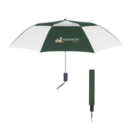 44" Arc Telescopic Folding Vented Umbrella